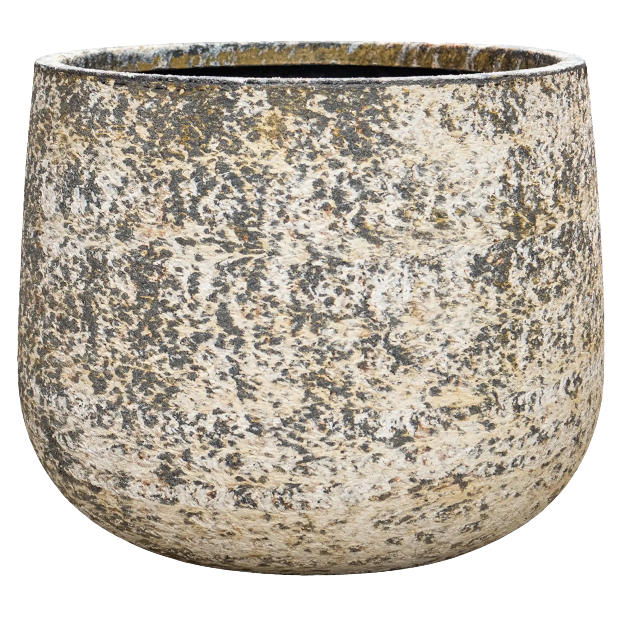 Atlas Round Planter | Fiberstone Indoor and Outdoor Plant Pot