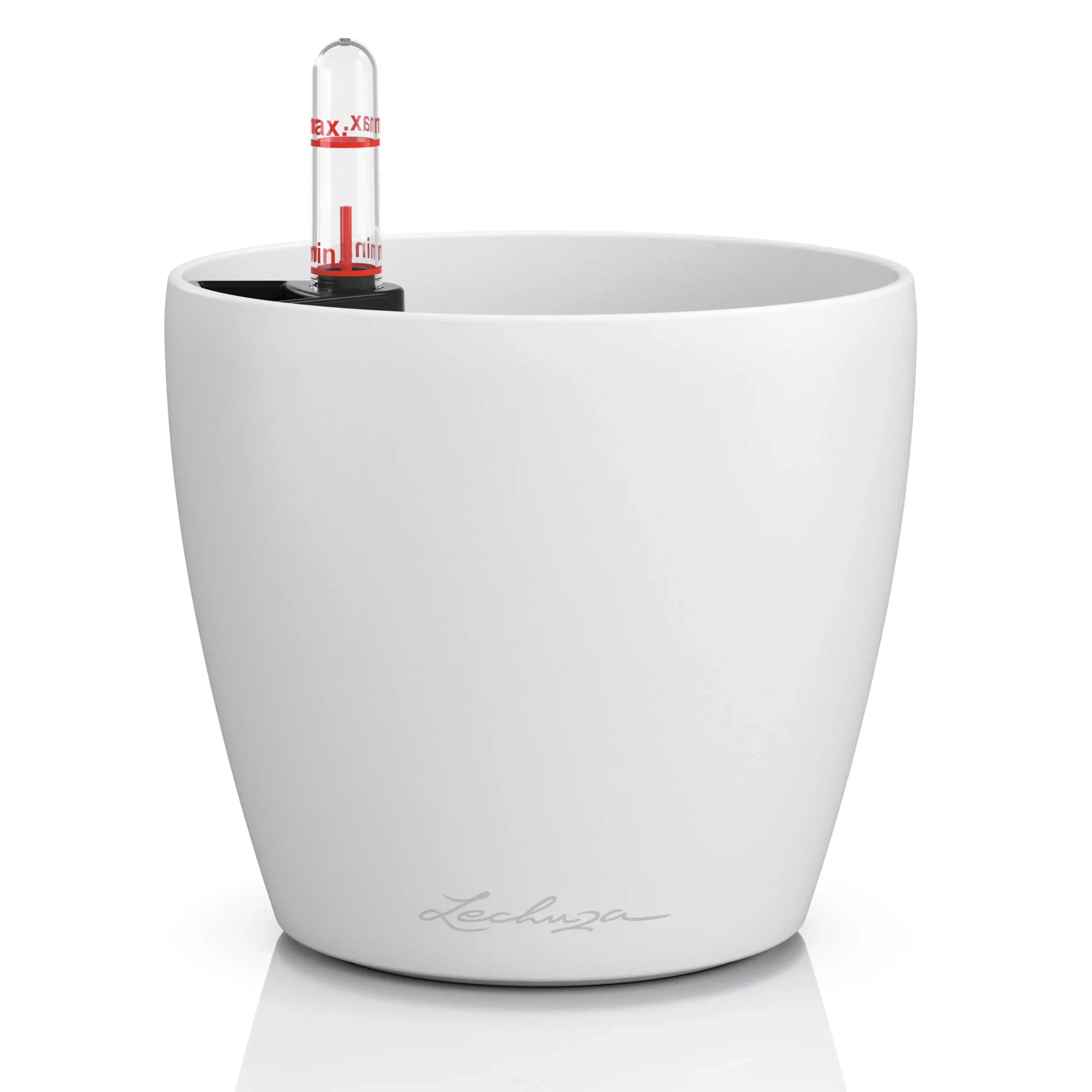 LECHUZA CLASSICO Color Round Poly Resin Self-watering Planter