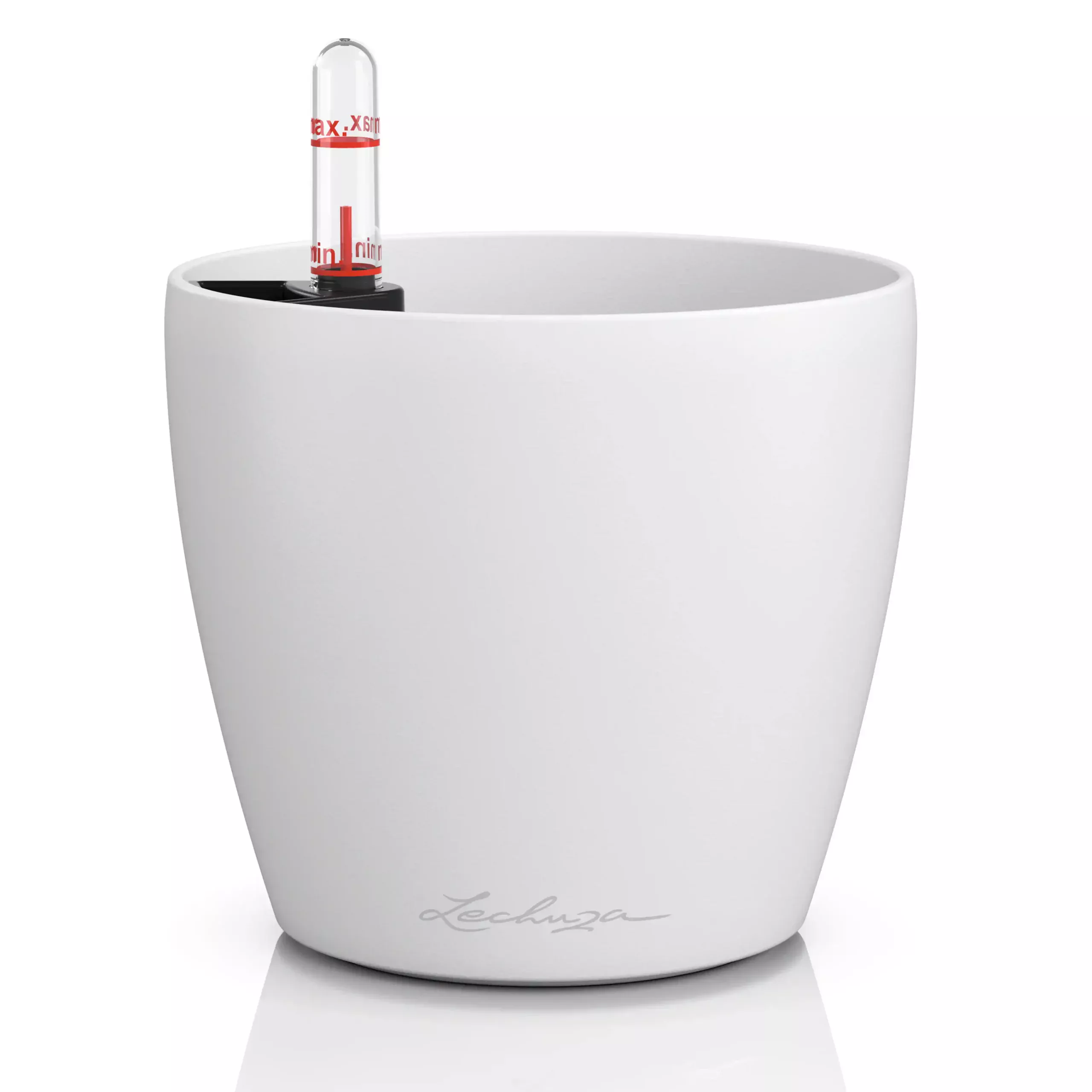 LECHUZA CLASSICO Color Round Poly Resin Self-watering Planter