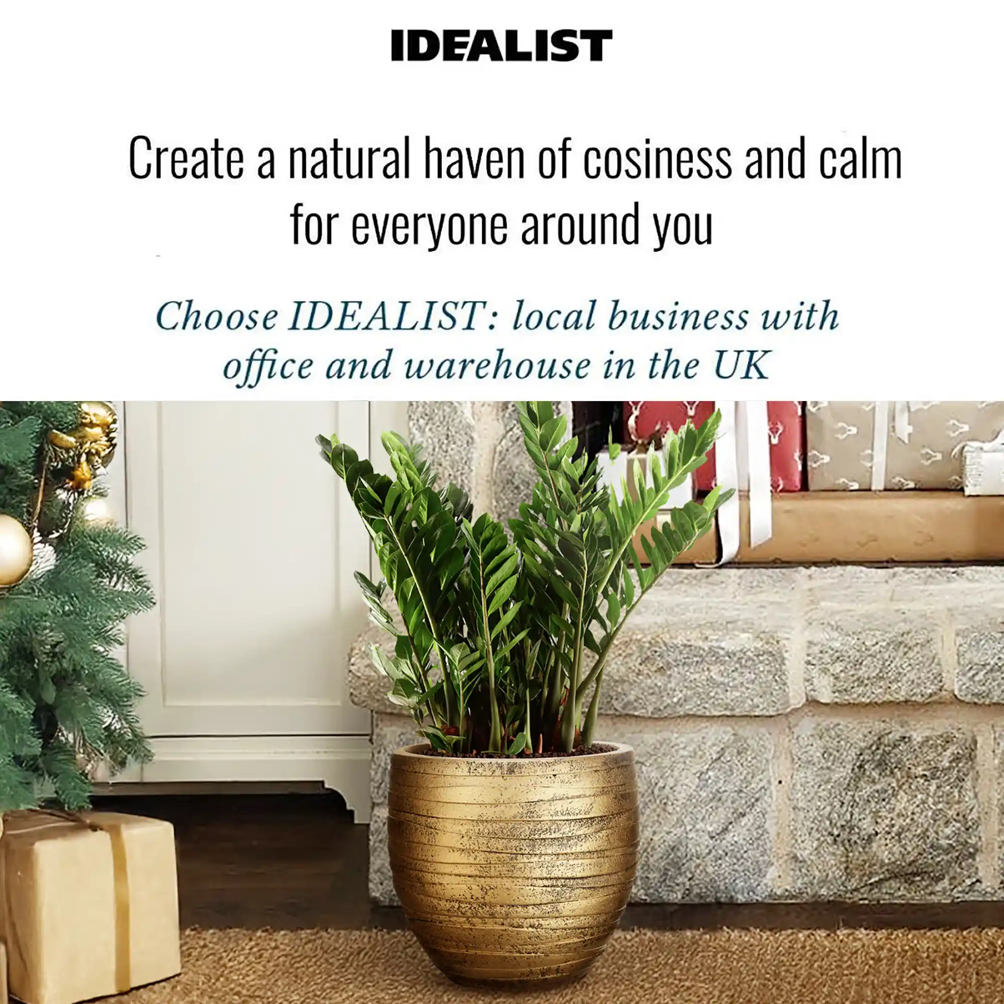 IDEALIST Lite Row Style Round Indoor Planter