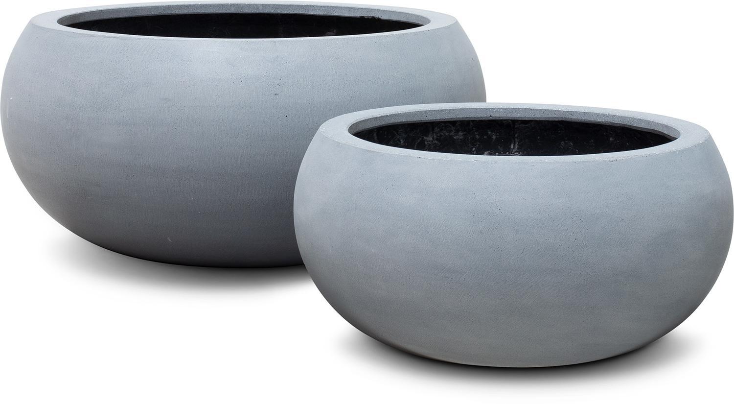 SHAPE Planting Bowl Bulbous GRP 2K coating Planter