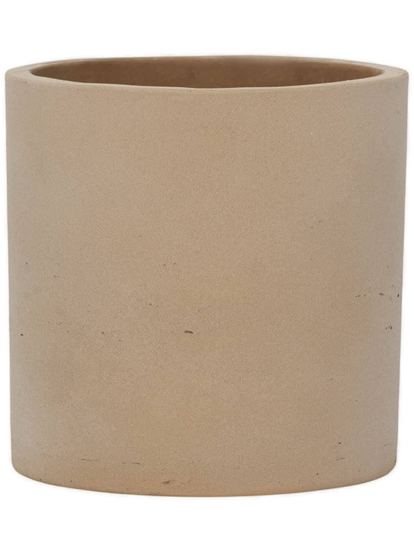 Rough Fibreclay Cylinder Planter | Indoor and Outdoor Plant Pot
