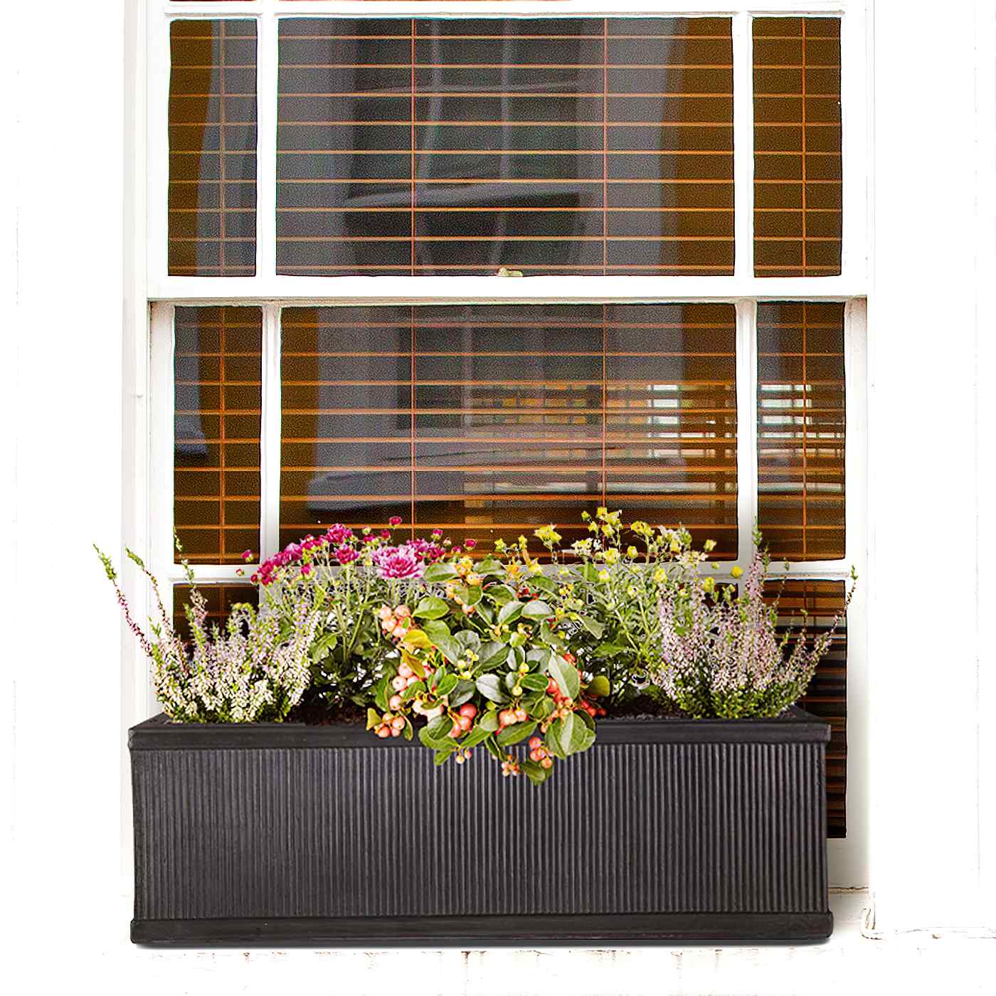 IDEALIST Lite Vertical Ribbed Vintage Style Window Box