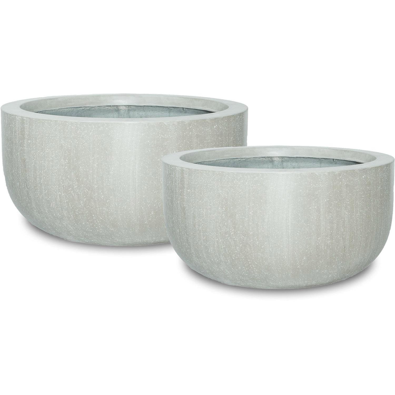 DIVISION Ground Round Fiberglass Planter