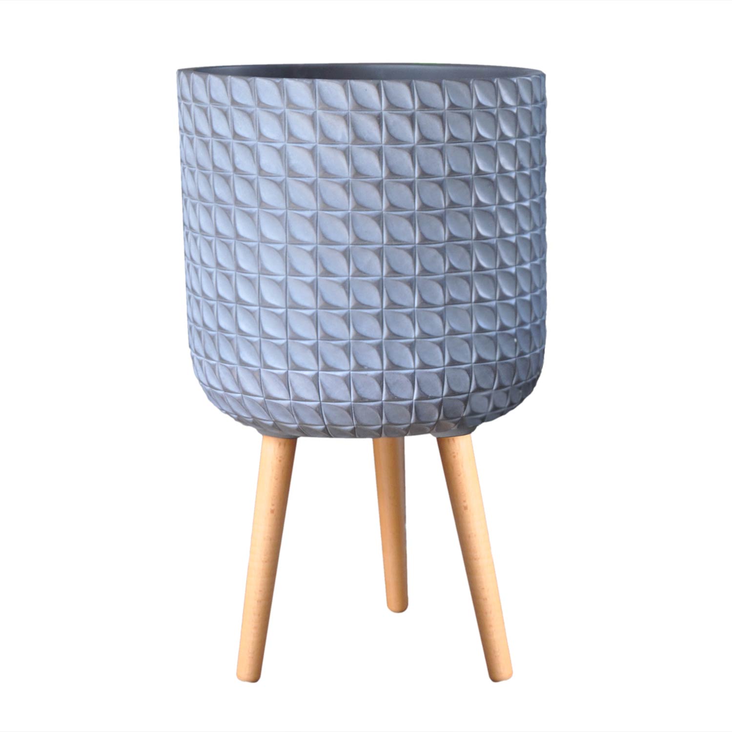 IDEALIST Lite Faceted Effect Planter on Legs