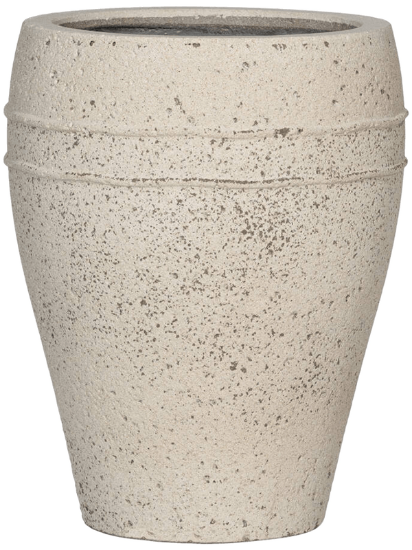 Mediterranean Ficonstone Tall Planter | Indoor and Outdoor Plant Pot Ares Vase