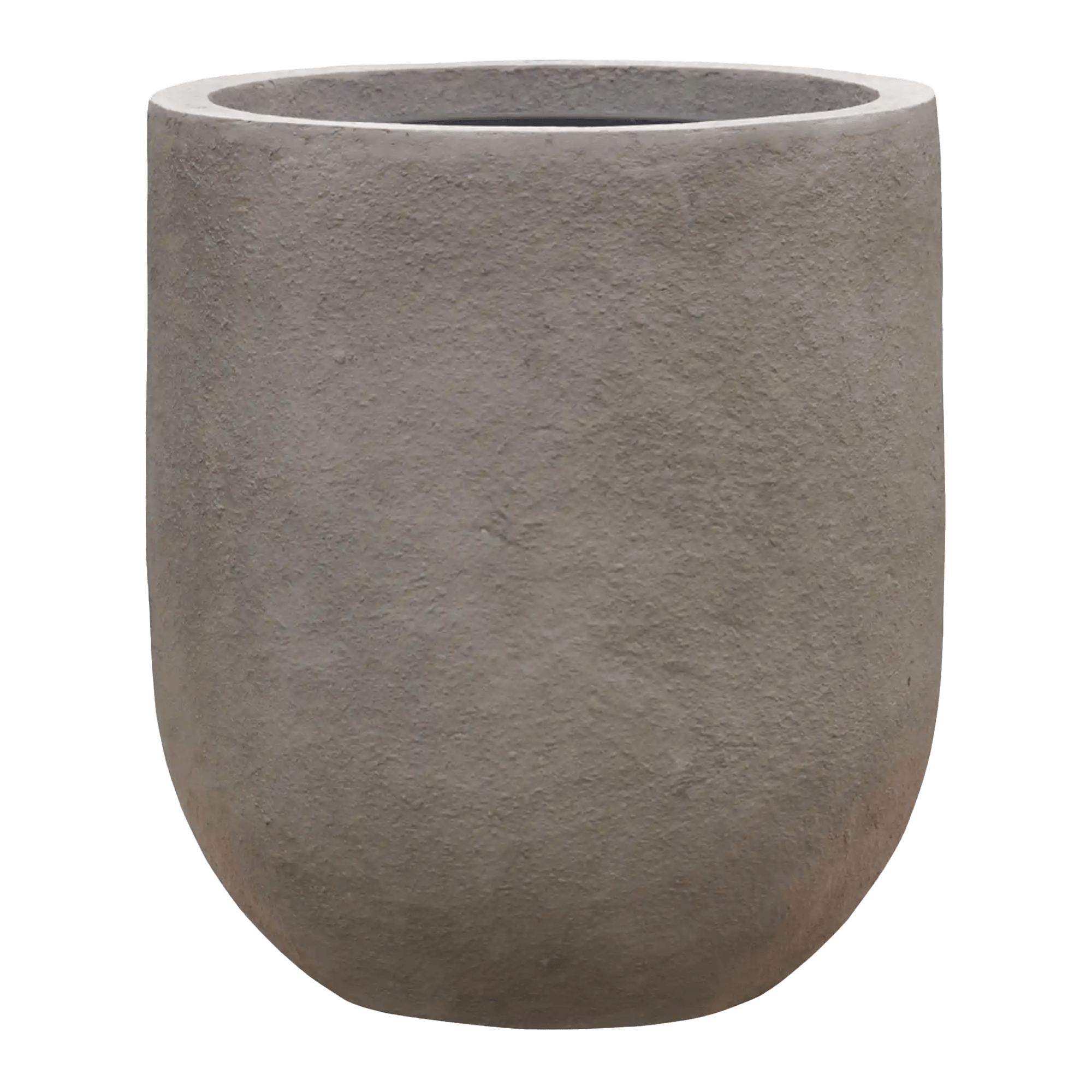 Nucast Round Planter + Liner | Composite Indoor Plant Pot