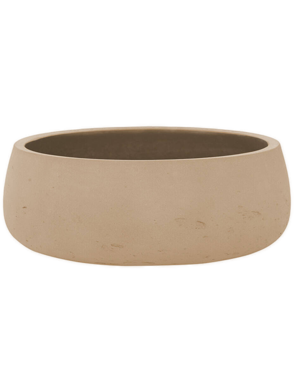 Rough Fibreclay Bowl Planter | Indoor and Outdoor Plant Pot