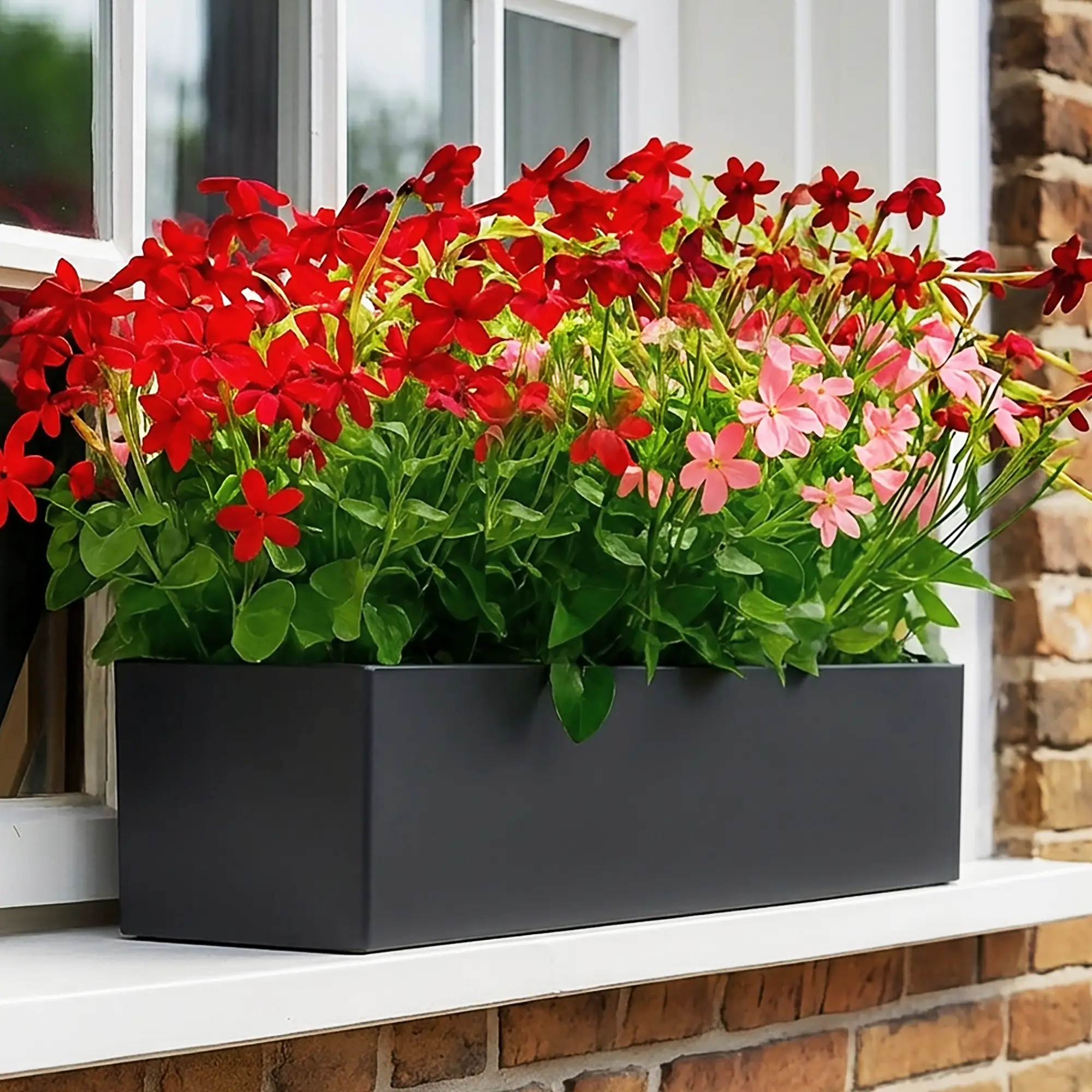 IDEALIST Lite Window Box Light Concrete Planter