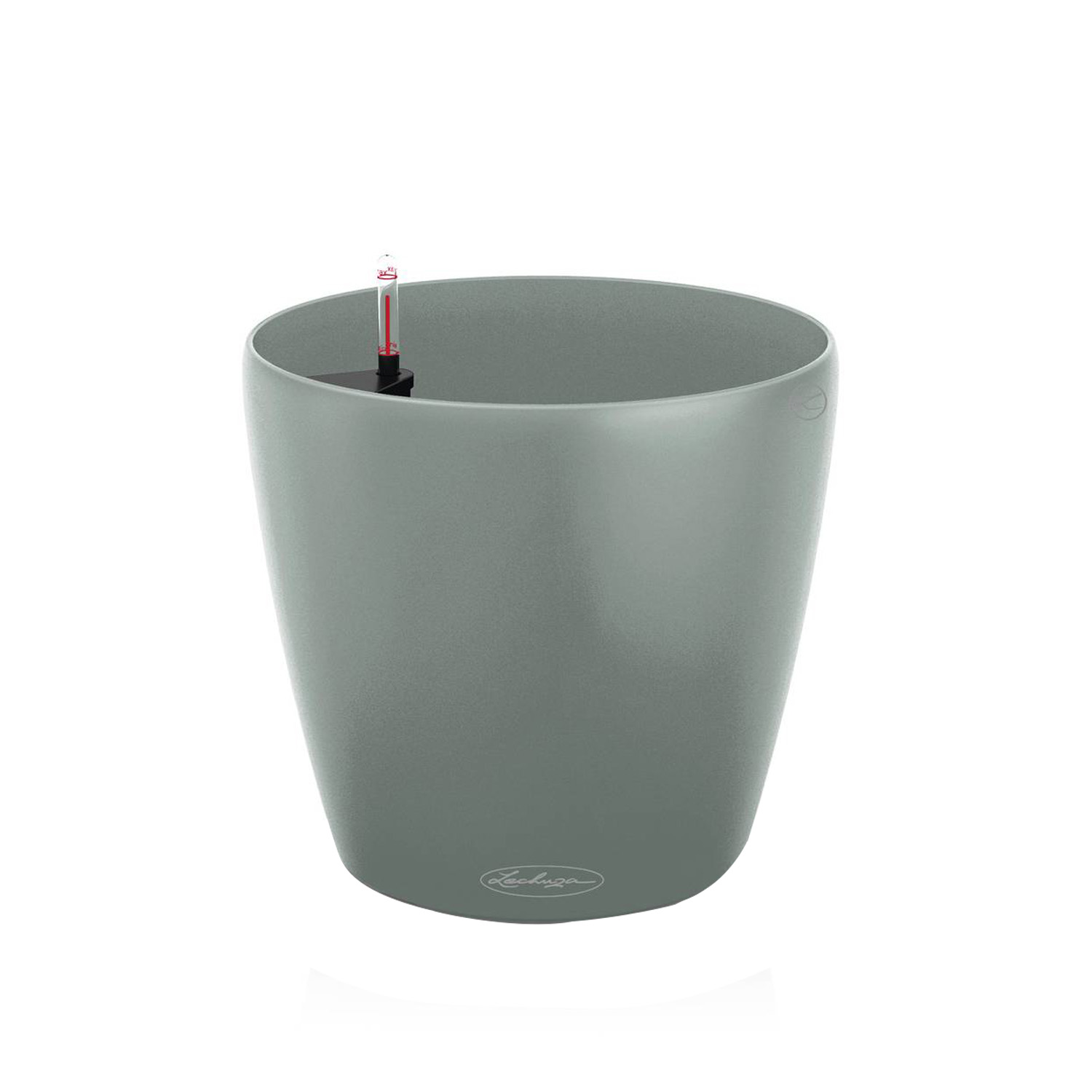 LECHUZA CLASSICO Color ECO Round PCR Plastic Self-watering Planter