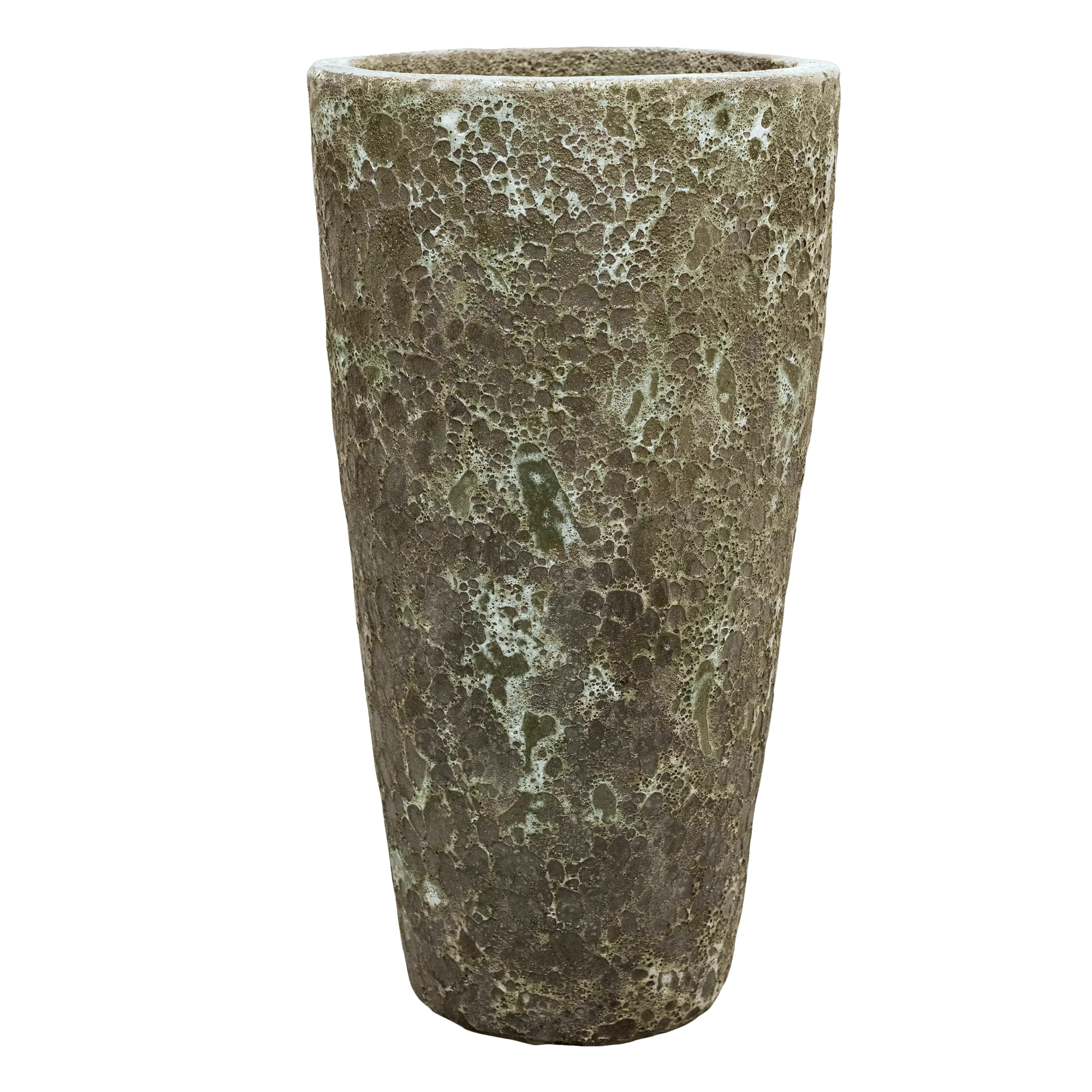 Lava Ceramic Tall Planter | Indoor and Outdoor Plant Pot