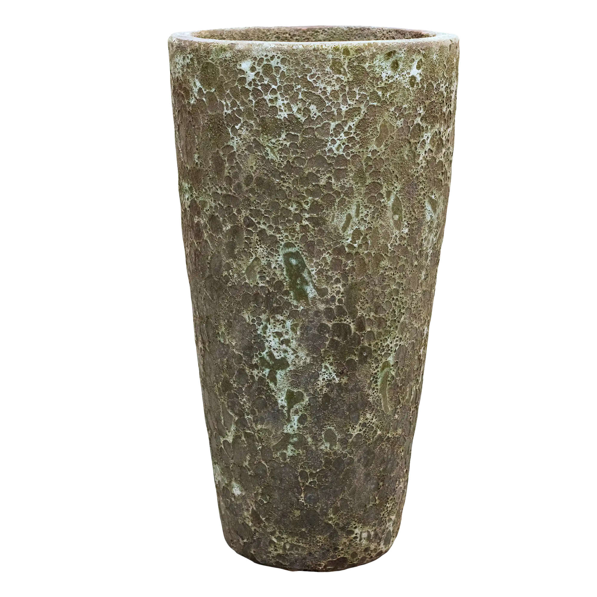 Lava Ceramic Tall Planter | Indoor and Outdoor Plant Pot