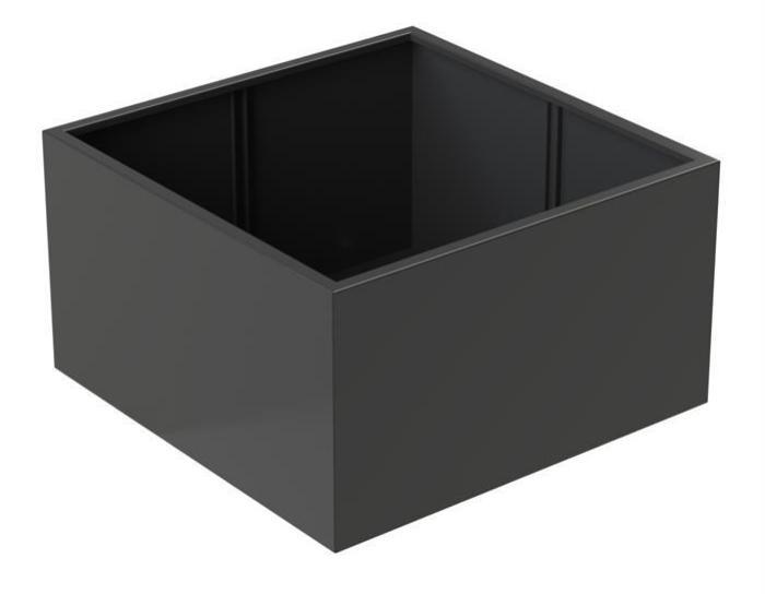 Florida Outdoor Aluminum Square Planter