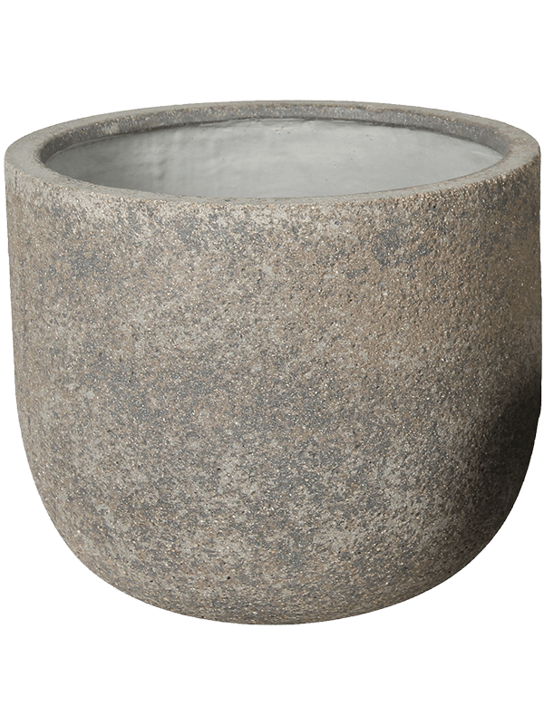 Cement & Stone Round Planter | Indoor and Outdoor Plant Pot