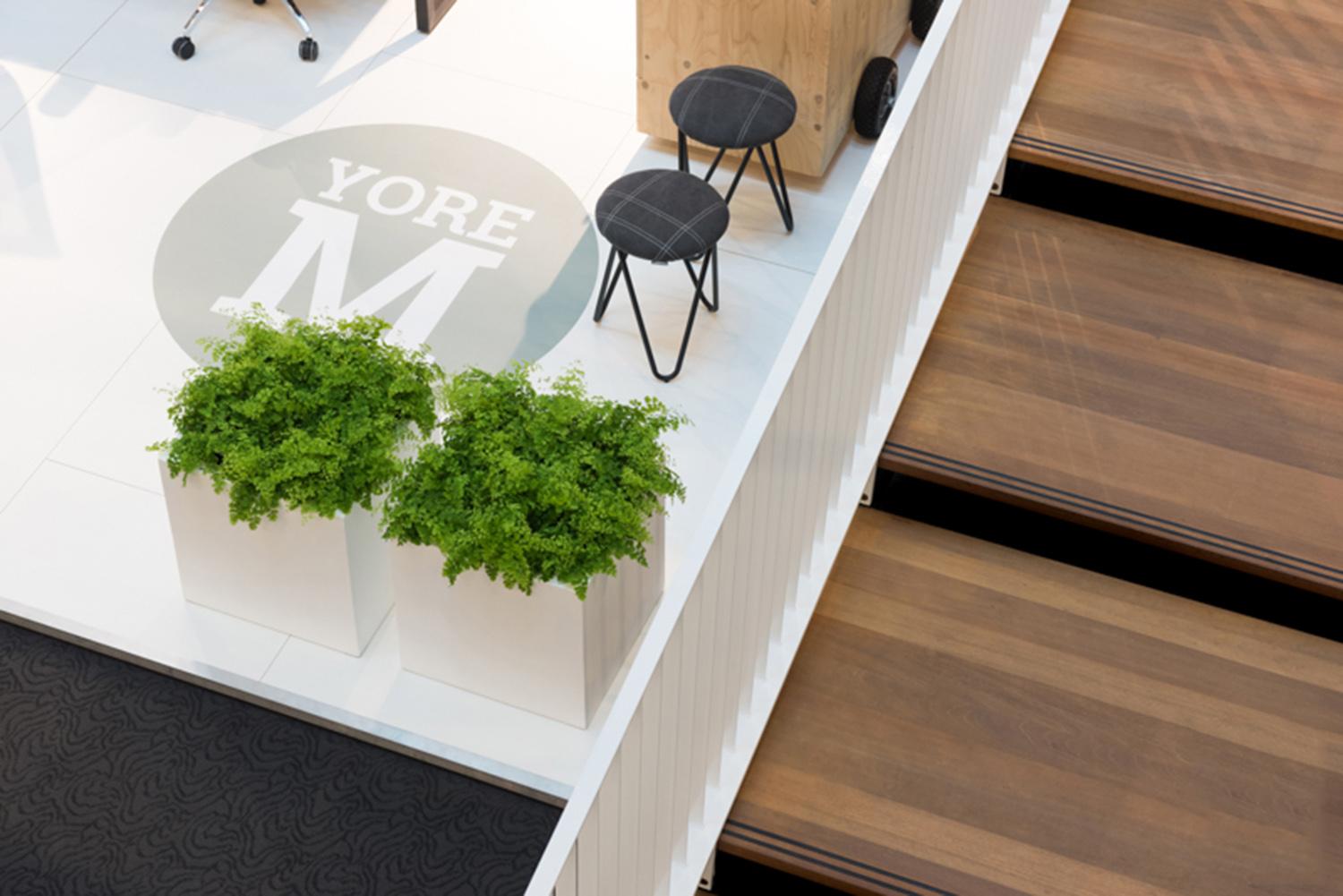 Square Fiberstone Planter by Idealist Premium JUMBO