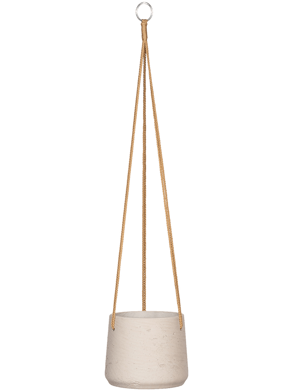 Rough Fibreclay Hanging Planter | Indoor and Outdoor Plant Pot