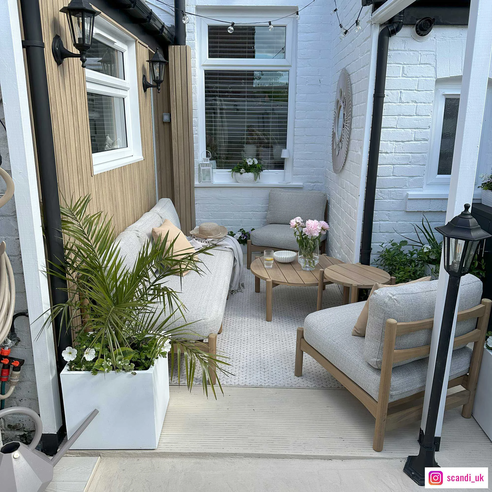 IDEALIST Lite Square Box Contemporary Light Concrete Planter