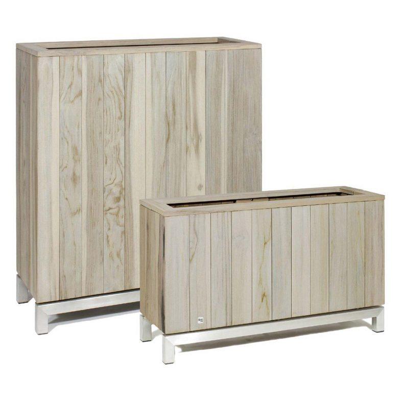 Kayu Roomdivider Trough Polystone Outdoor Planter