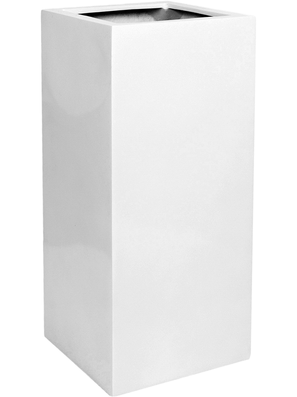 Fiberstone Bouvy M Glossy Square Planter