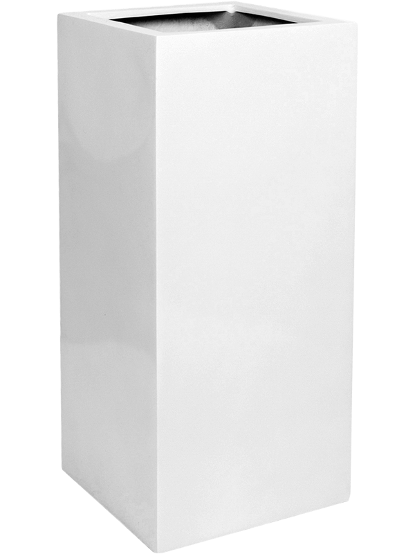 Fiberstone Bouvy M Glossy Square Planter