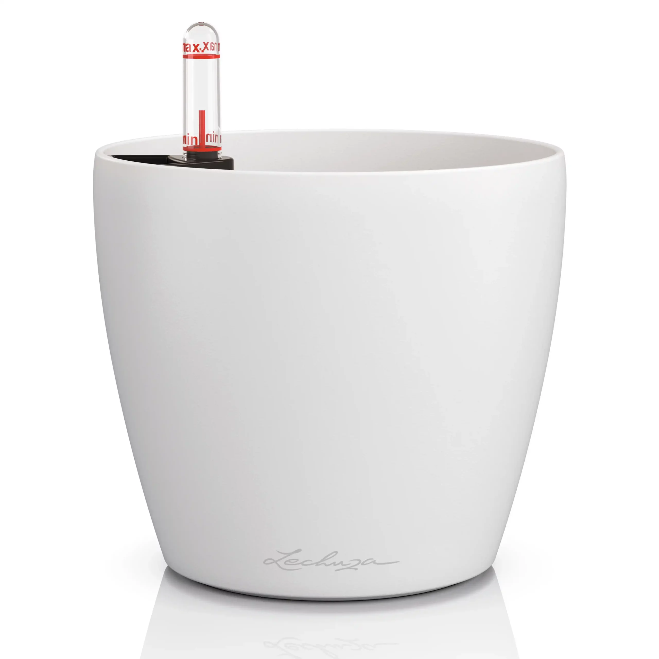 LECHUZA CLASSICO Color Round Poly Resin Self-watering Planter