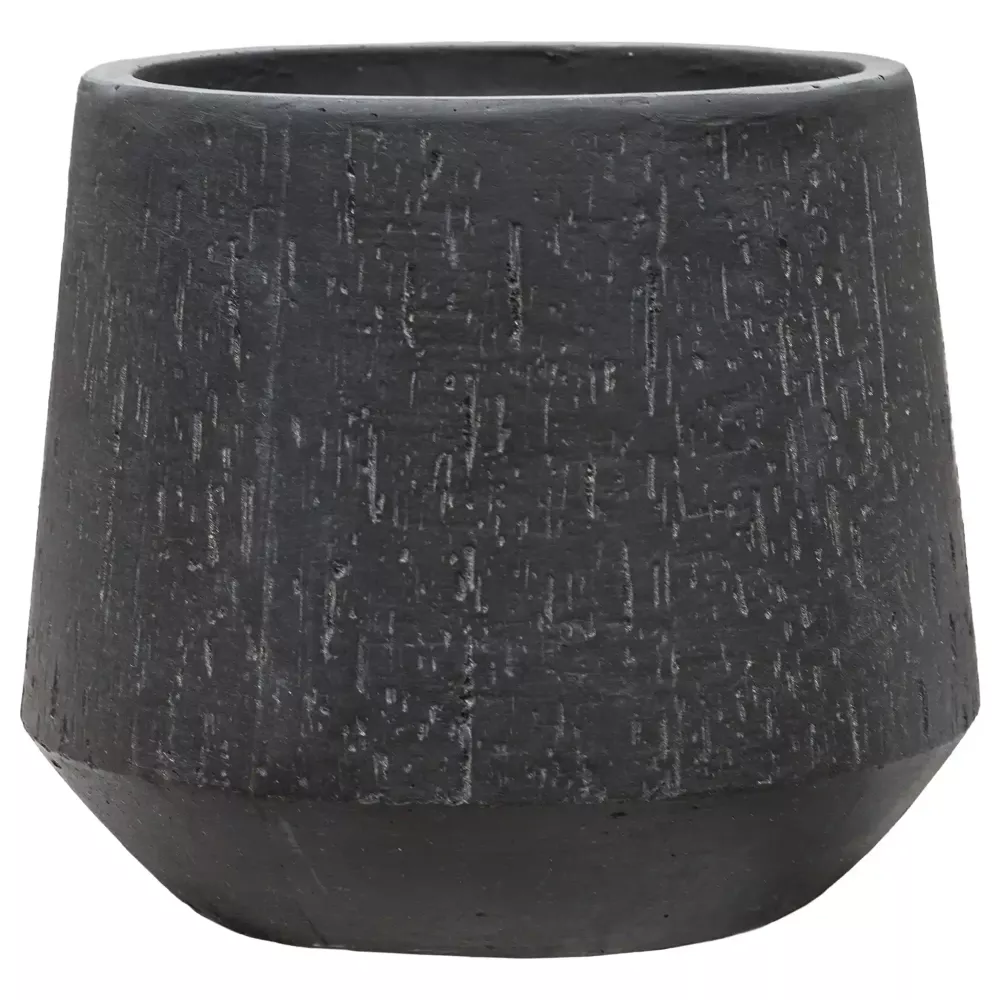 Raindrop Fibreclay Planter | Tapered Indoor and Outdoor Plant Pot