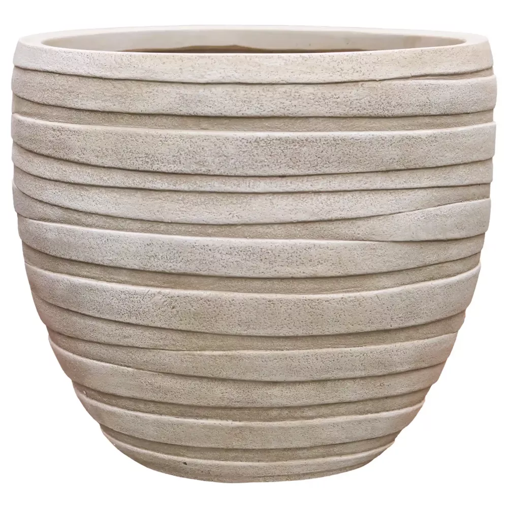 Tornado Fibreclay Egg Planter | Indoor and Outdoor Plant Pot