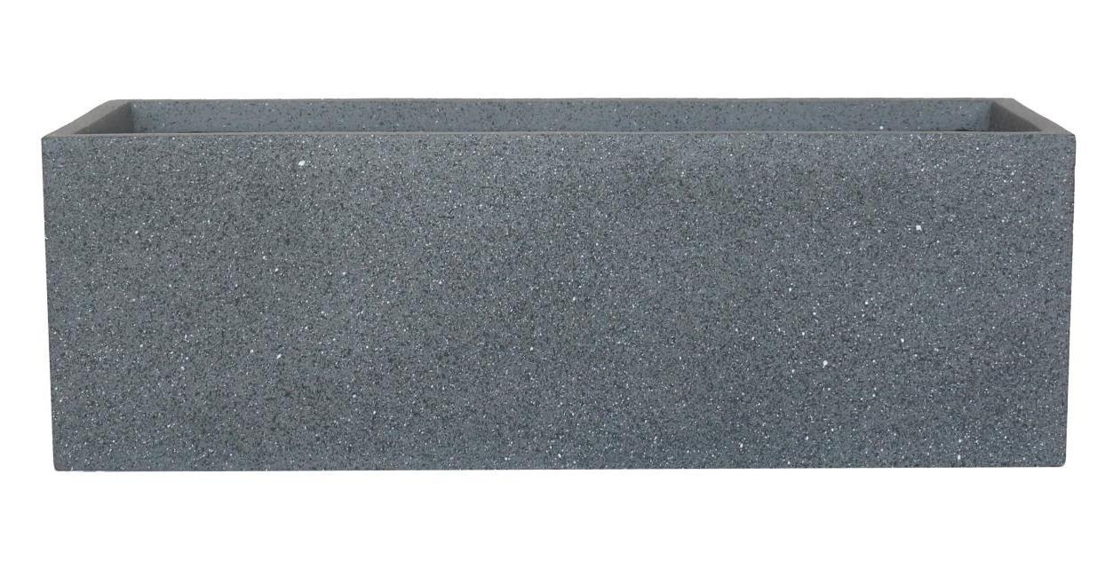 IDEALIST Lite Textured Concrete Effect Trough Outdoor Planter
