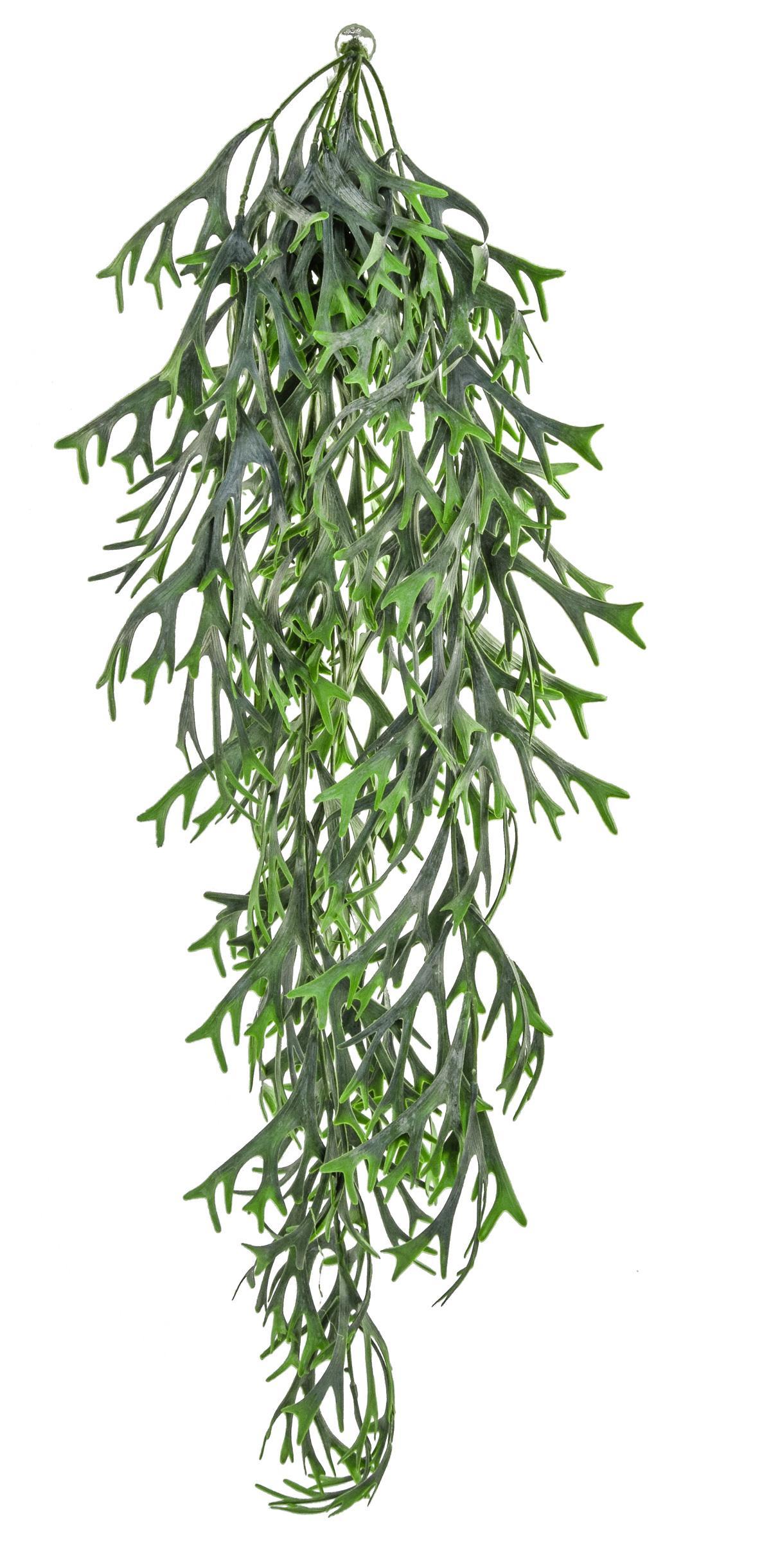 Staghorn Hanging Flame Retardant Artificial Branch Plant