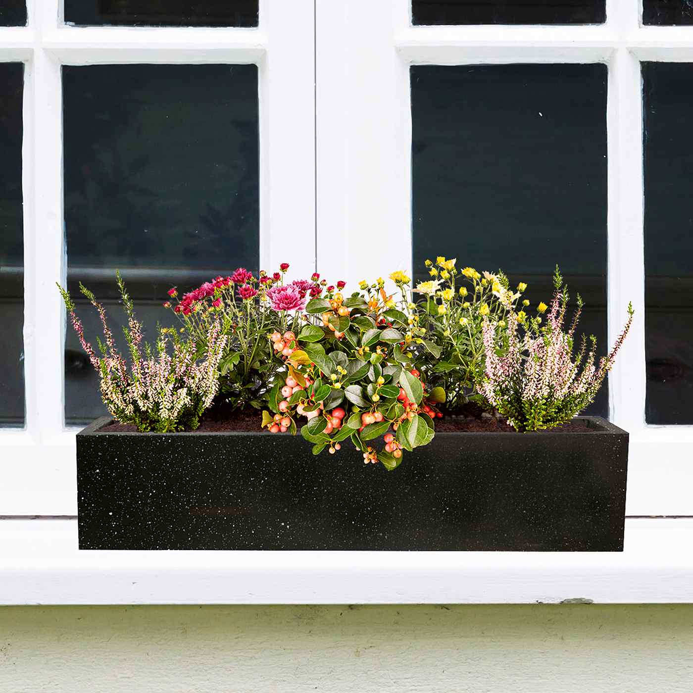 IDEALIST Lite Window Box Light Concrete Planter