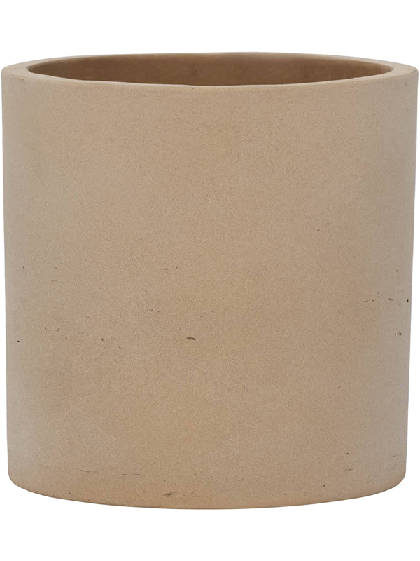 Rough Fibreclay Cylinder Planter | Indoor and Outdoor Plant Pot