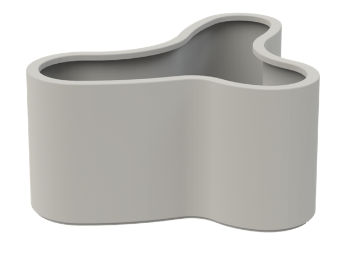 WAVE Outdoor Fiberglass Planter