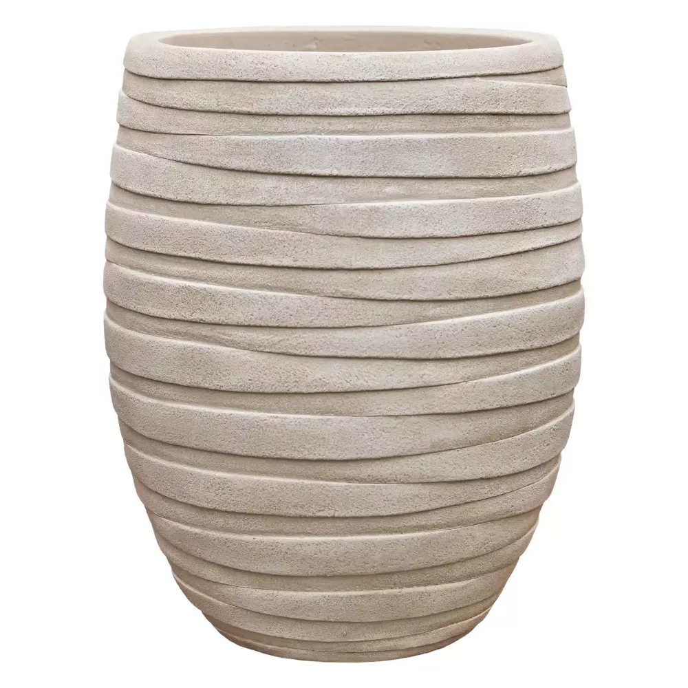 Tornado Fibreclay Tapered Planter | Indoor and Outdoor Plant Pot