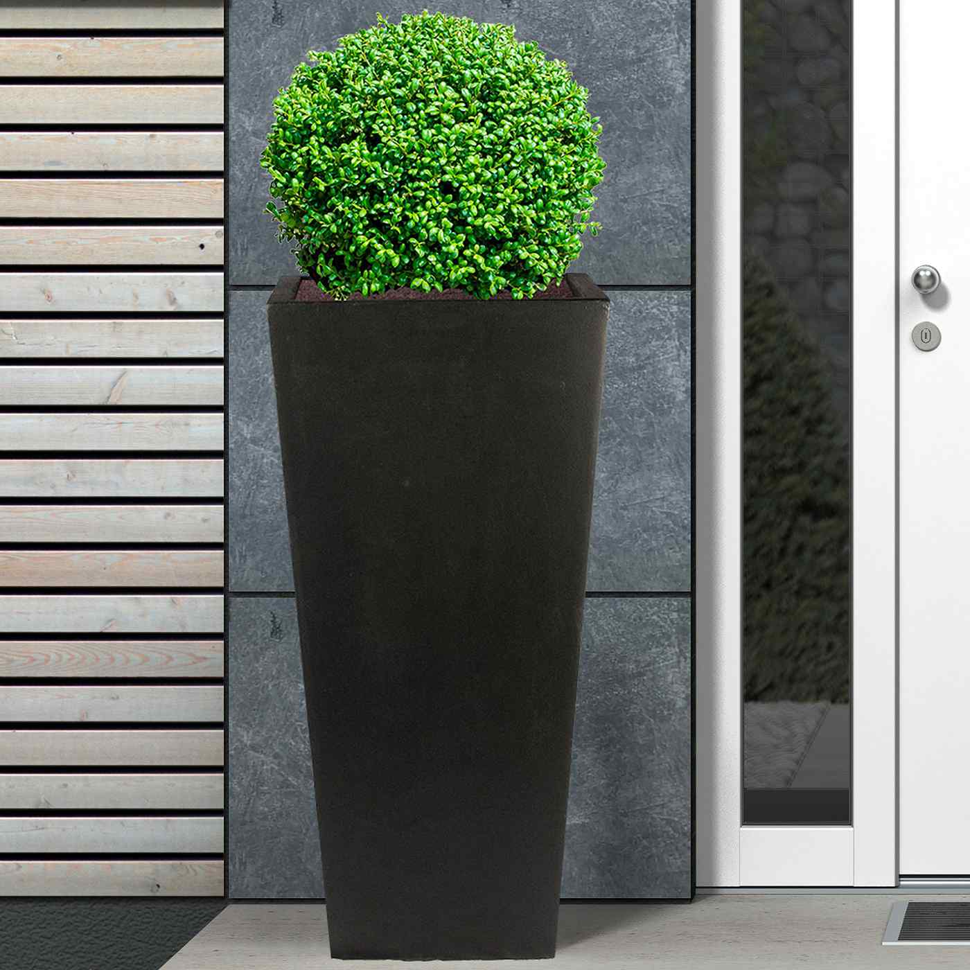 IDEALIST Lite Tall Tapered Contemporary Light Concrete Planter