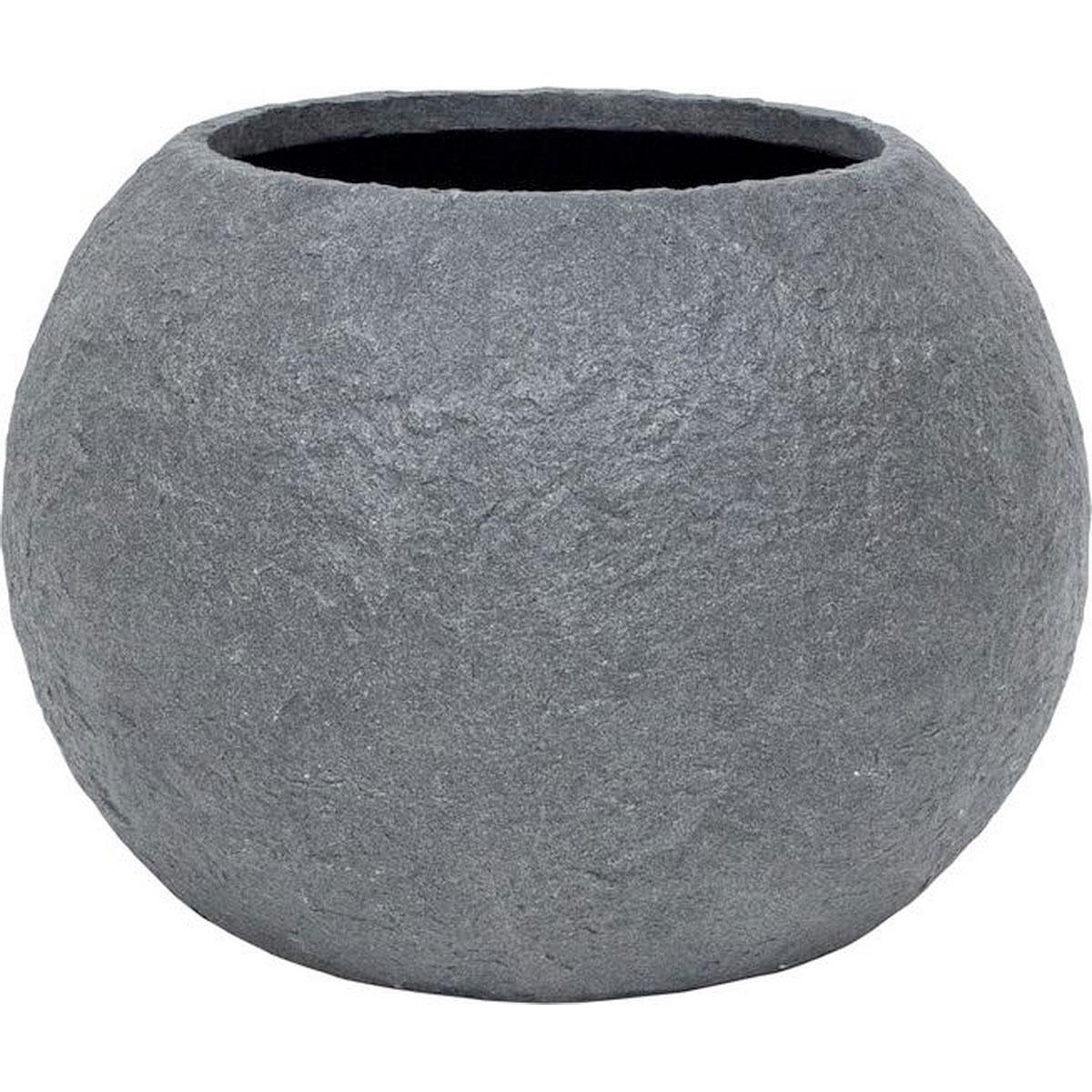 ROCKY Planting Ball Fiberglass Planter