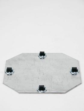Wheelplates Fixed castor