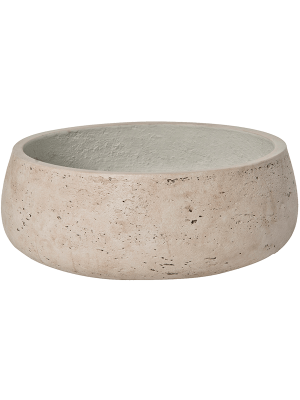 Rough Fibreclay Bowl Planter | Indoor and Outdoor Plant Pot