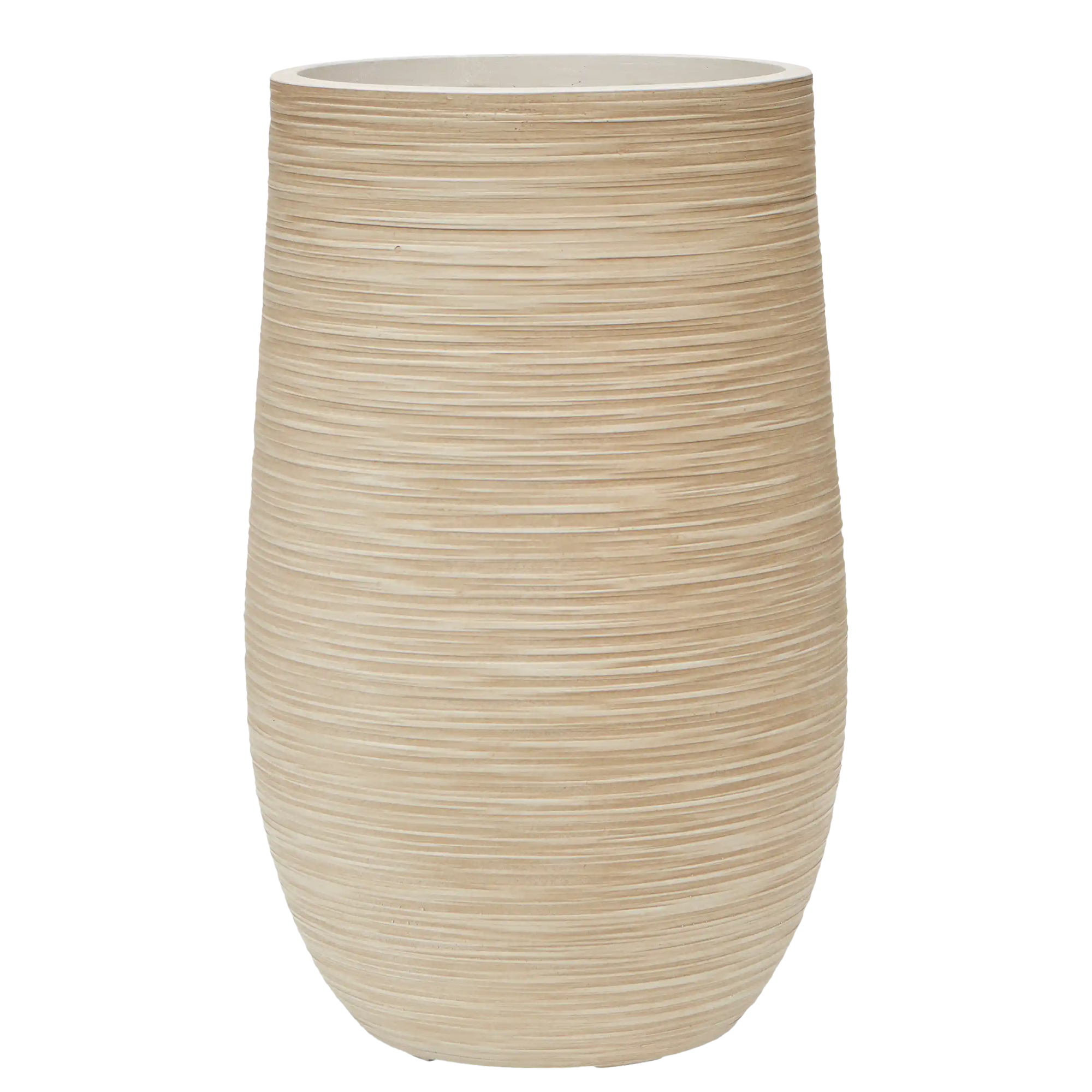 Dune Fibreclay Tall Planter | Indoor and Outdoor Plant Pot Vase