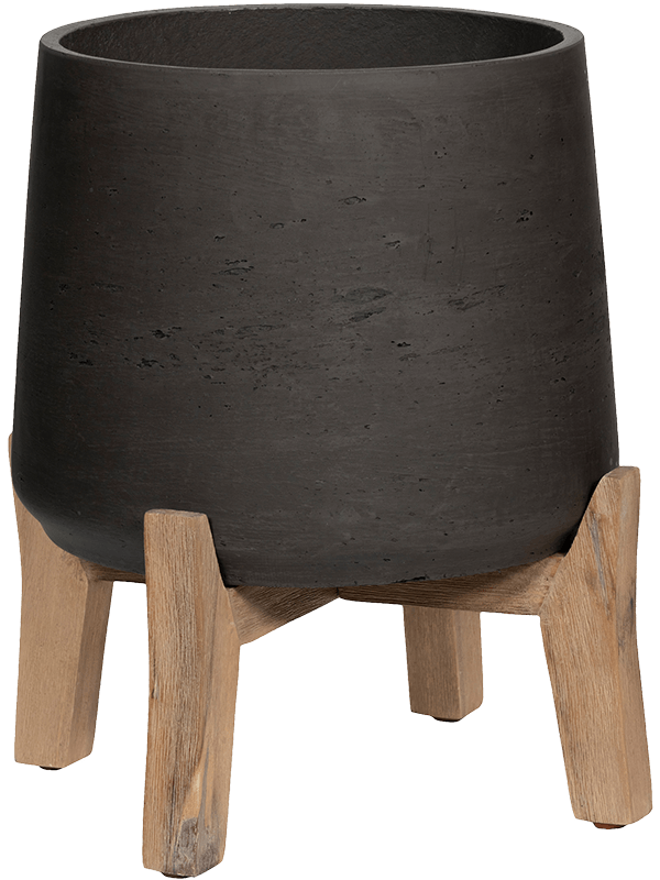 Rough Fibreclay Planter With Feet | Indoor and Outdoor Plant Pot