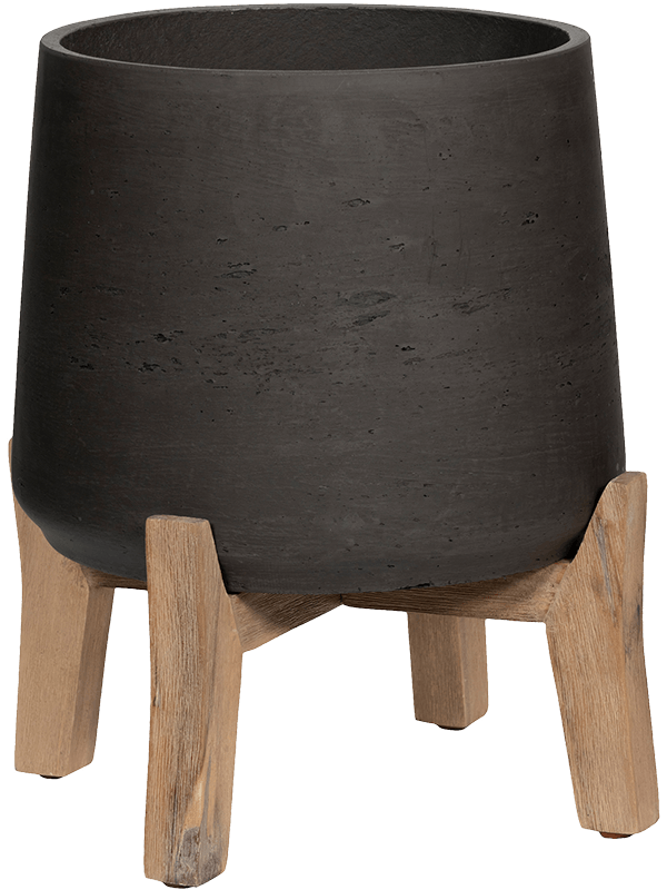 Rough Fibreclay Planter With Feet | Indoor and Outdoor Plant Pot