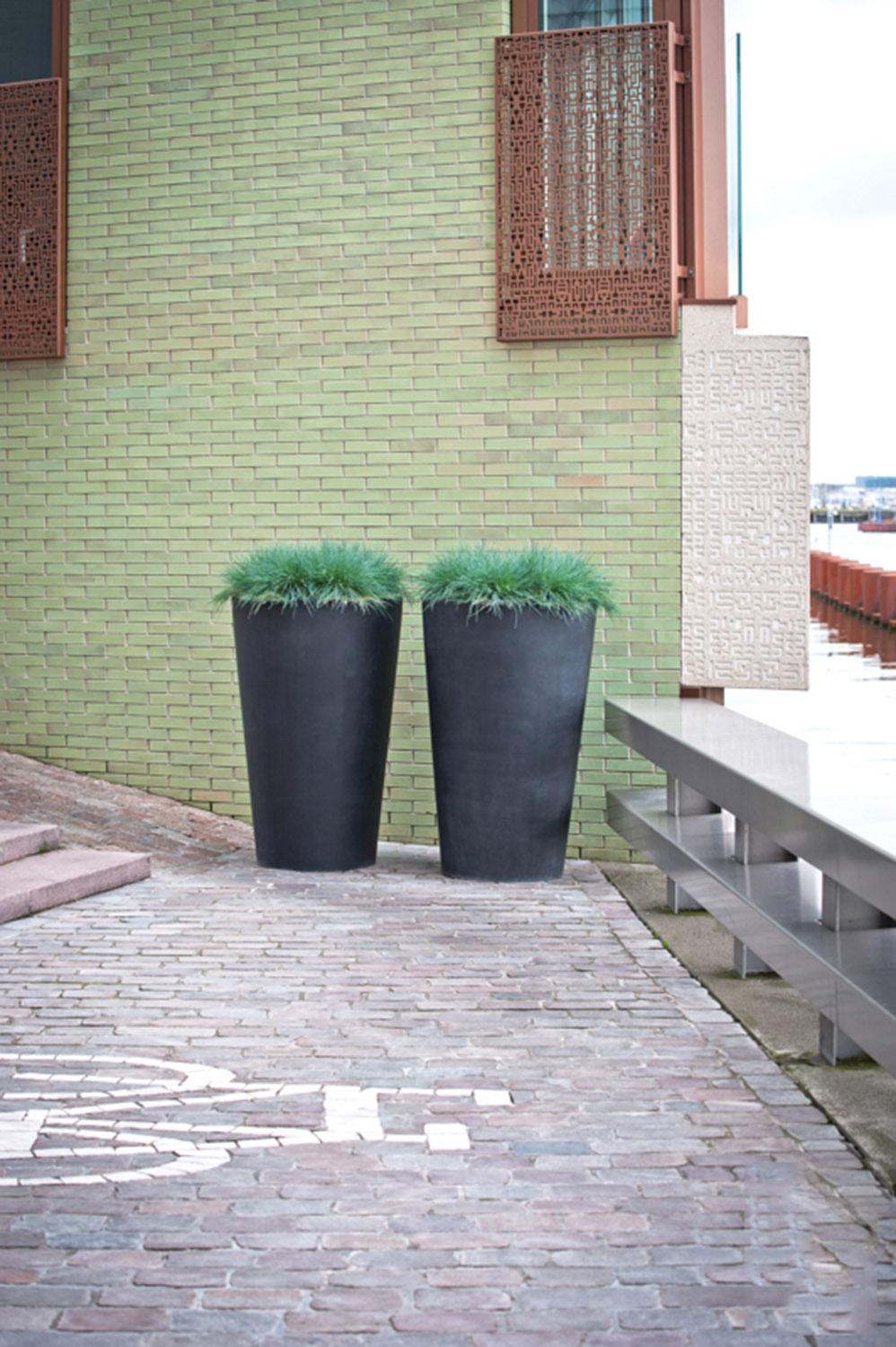 Fibrestone Belle Tall Planter by Idealist Premium
