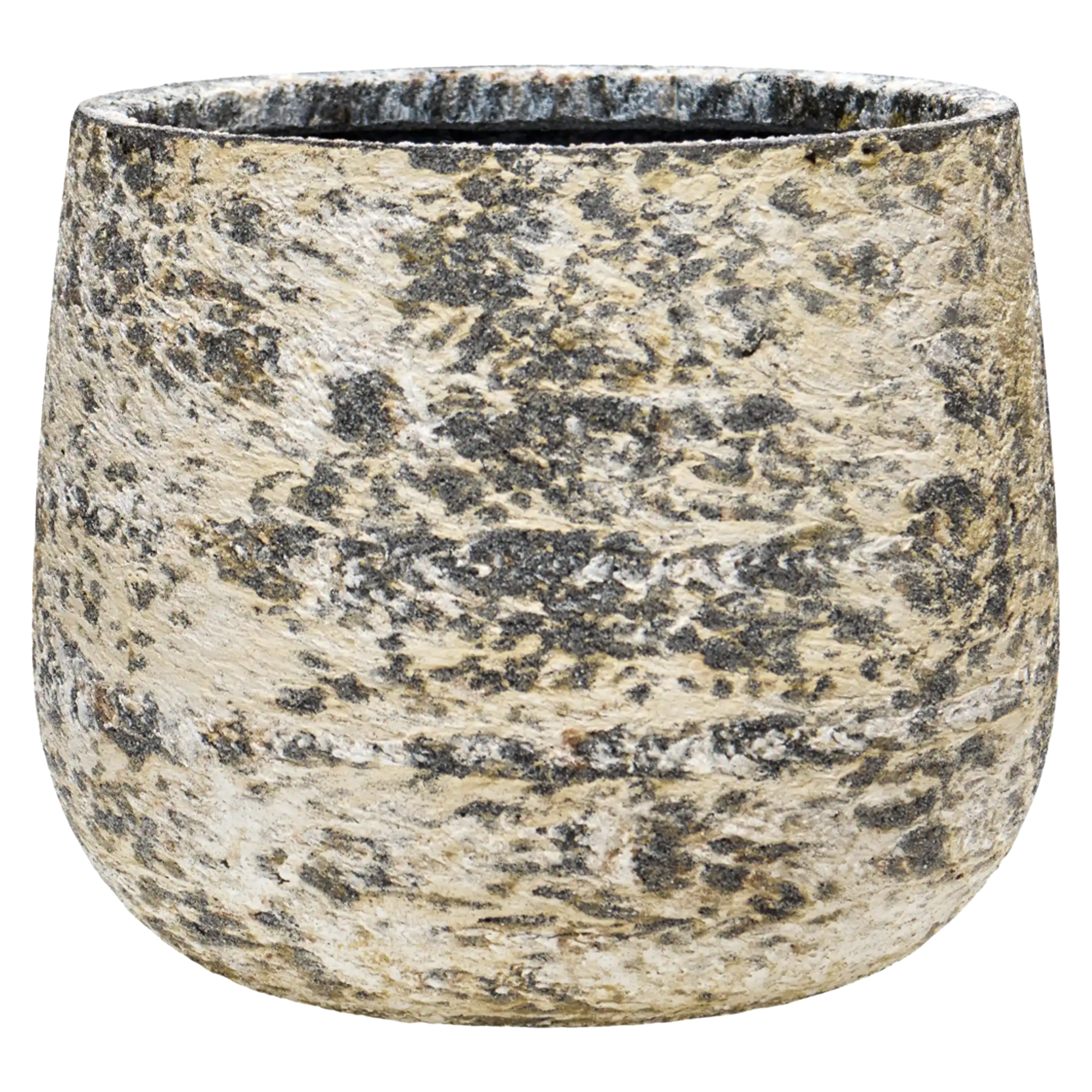 Atlas Round Planter | Fiberstone Indoor and Outdoor Plant Pot