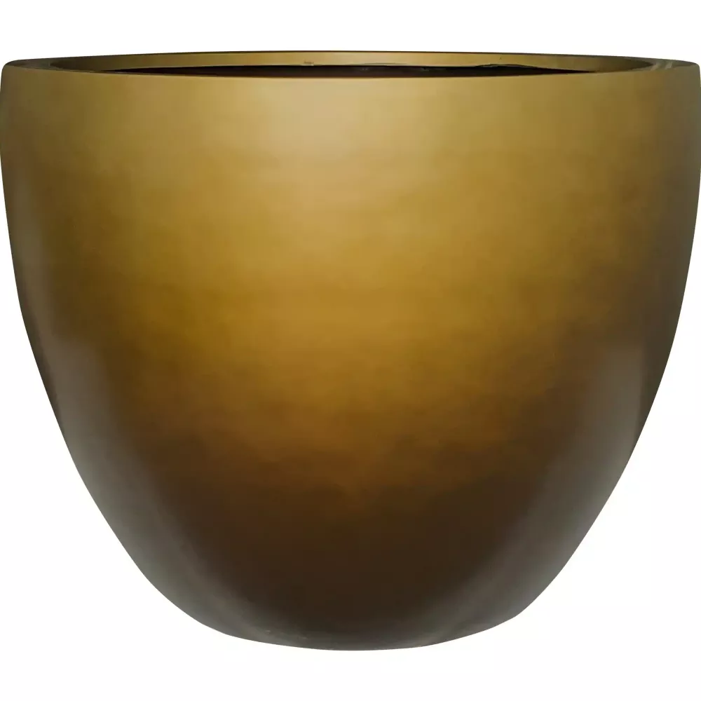 Gradient Large Round Planter | Polyresin Indoor Plant Pot