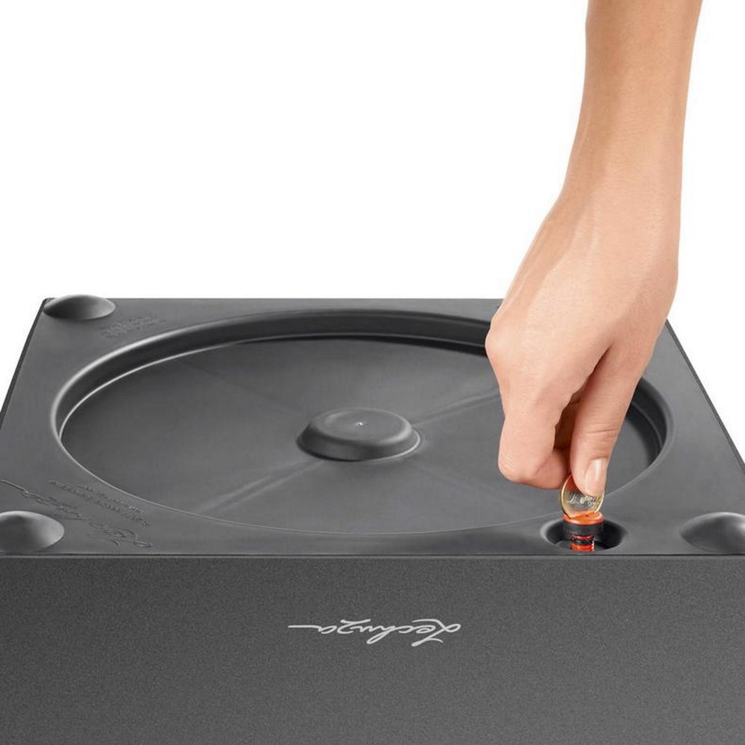 LECHUZA CUBE Square Poly Resin Self-watering Planter