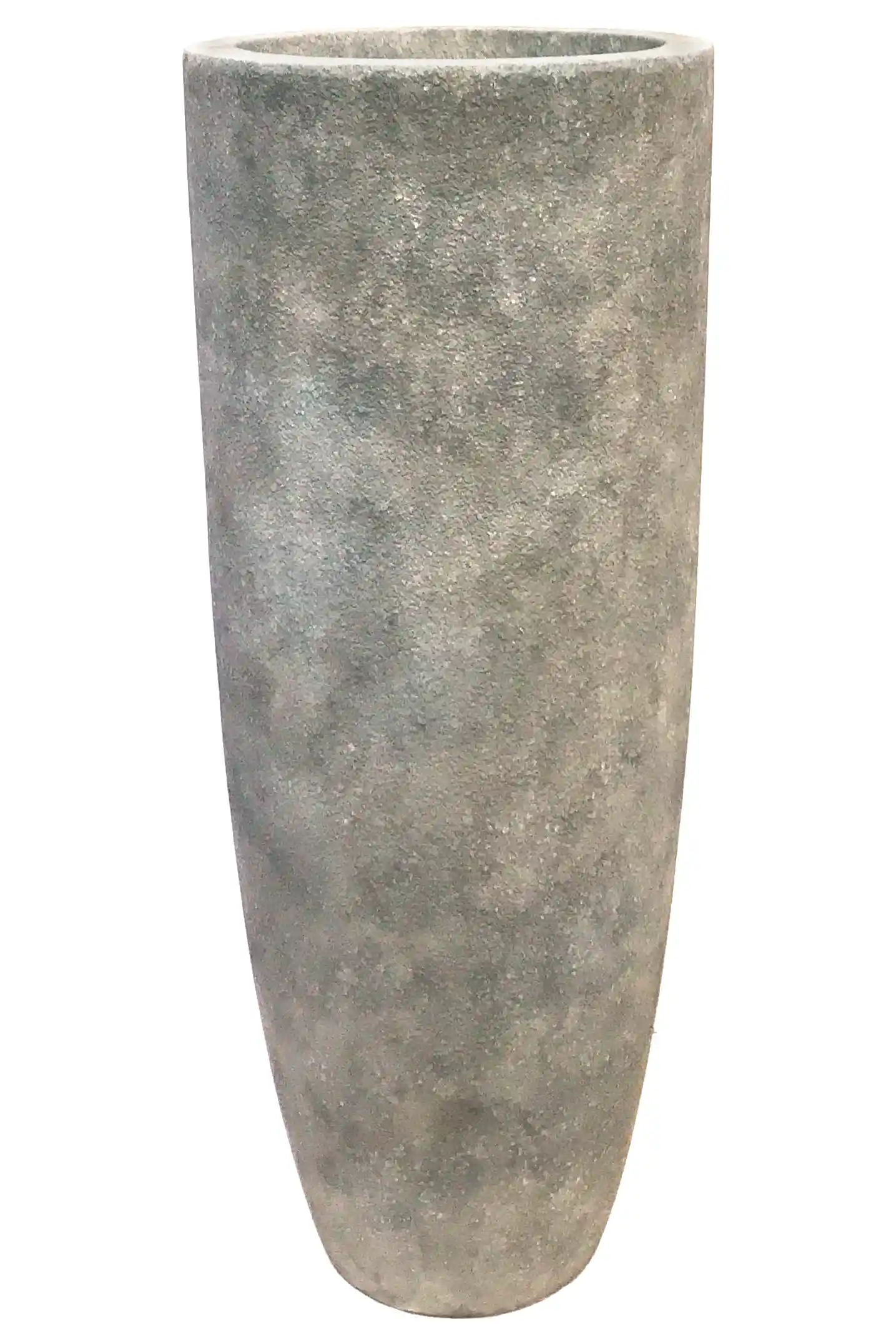 Luxe Lite Stone Luna Tall Indoor Planter