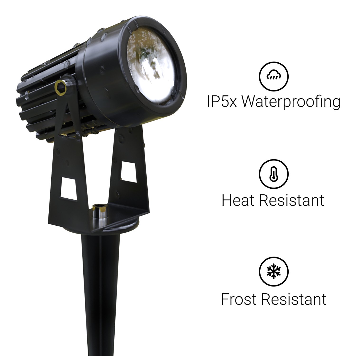 Atlas Premium Outdoor Spot Solar Garden Lights