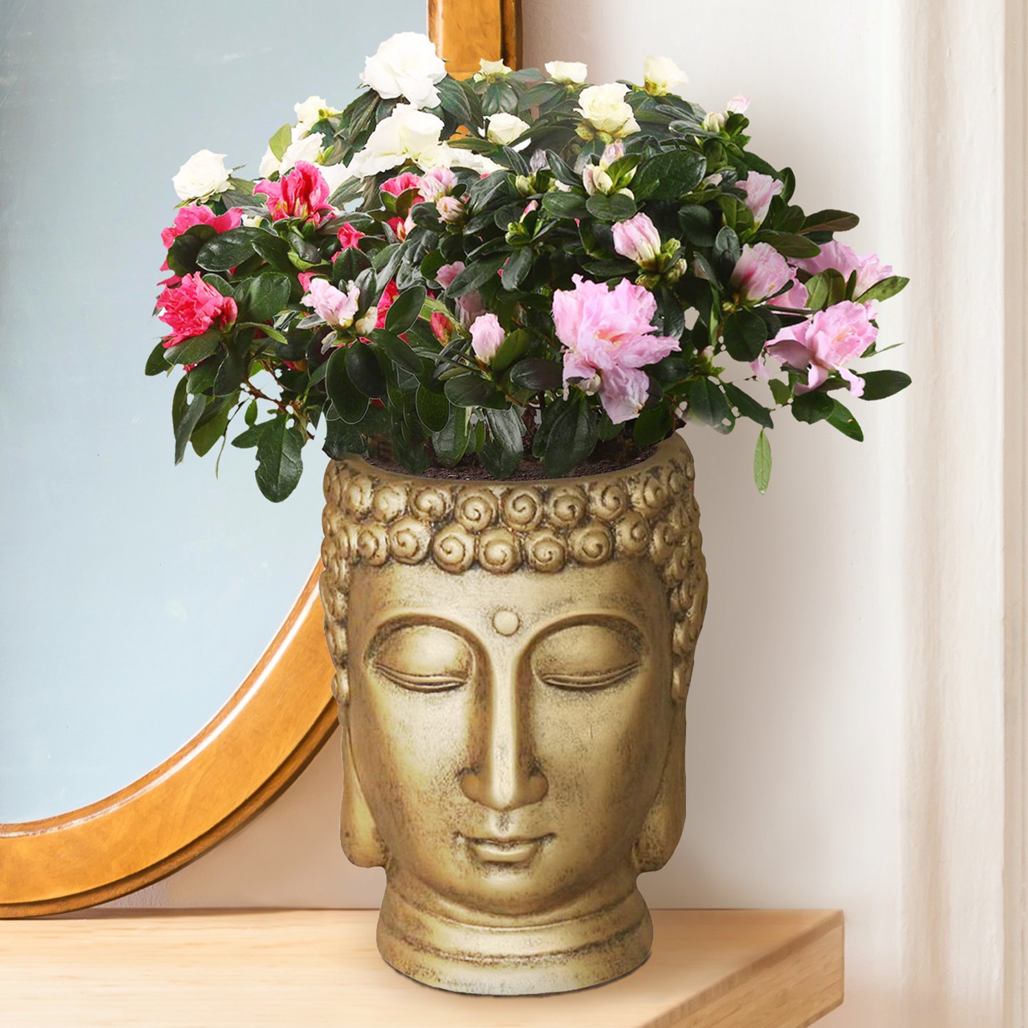 IDEALIST Lite Buddha Face Plant Pot Indoor