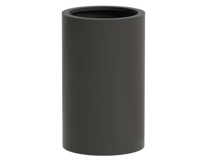 Sydney Outdoor Aluminum Round Planter