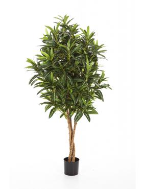 Croton Goldfinger Artificial Tree Plant