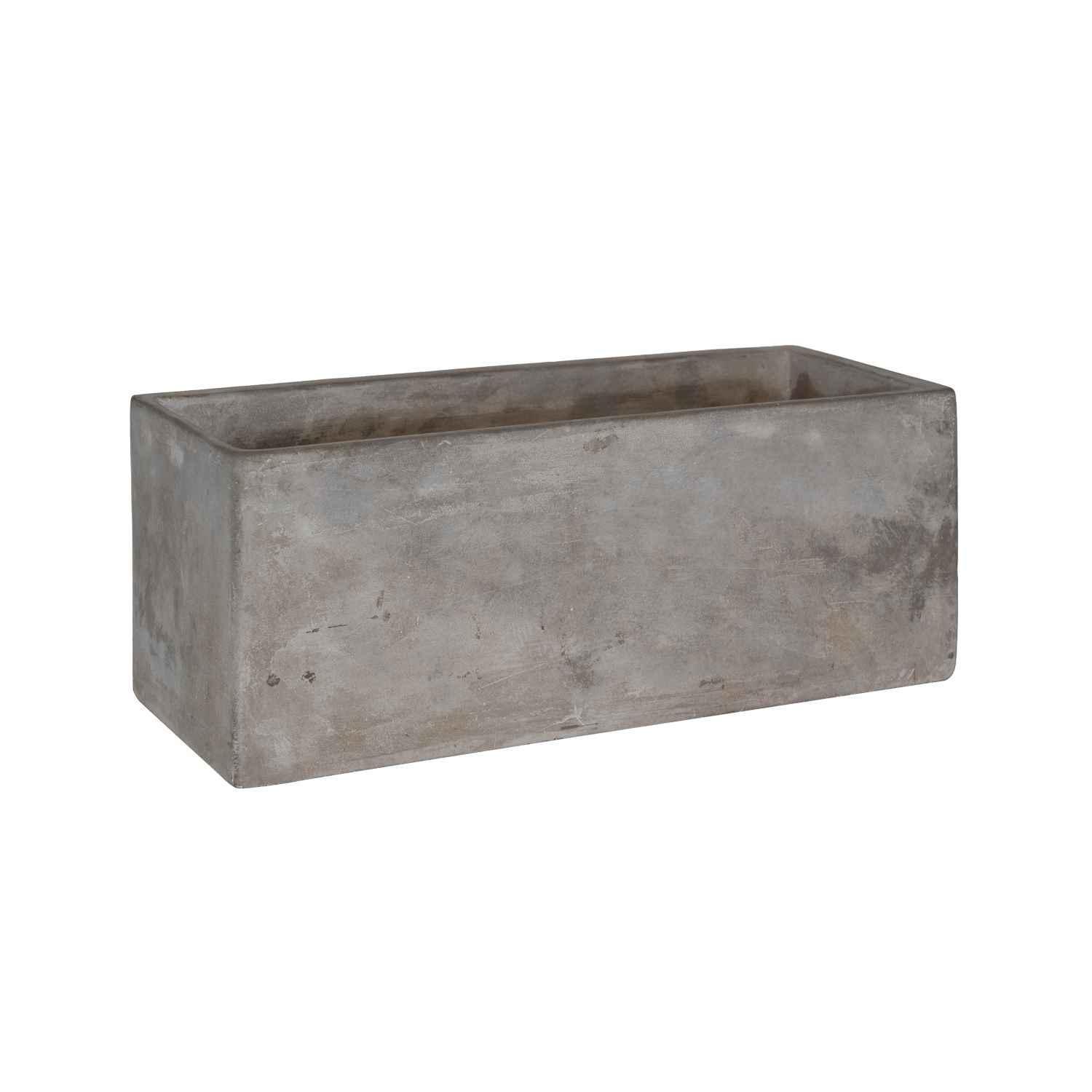 Concrete Alice Rectangle Planter by Idealist Premium